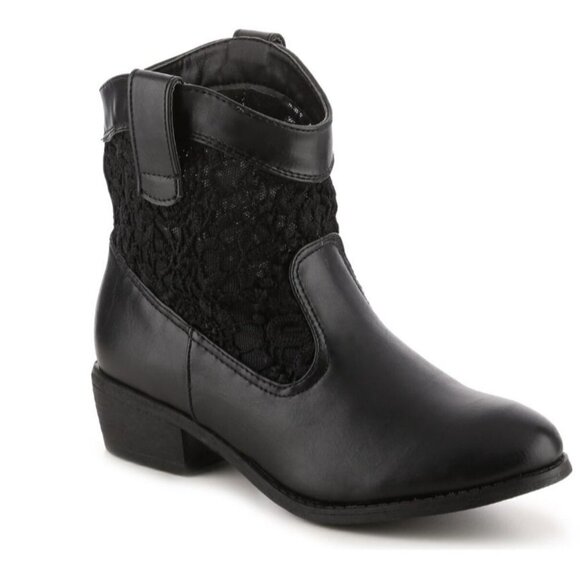 Journey Collection Kassi Western Bootie Black Size 11 - Picture 1 of 10
